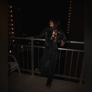 H&M set - black&sparkly